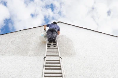 Peinture extérieure à Oudezeele — façades et ravalement